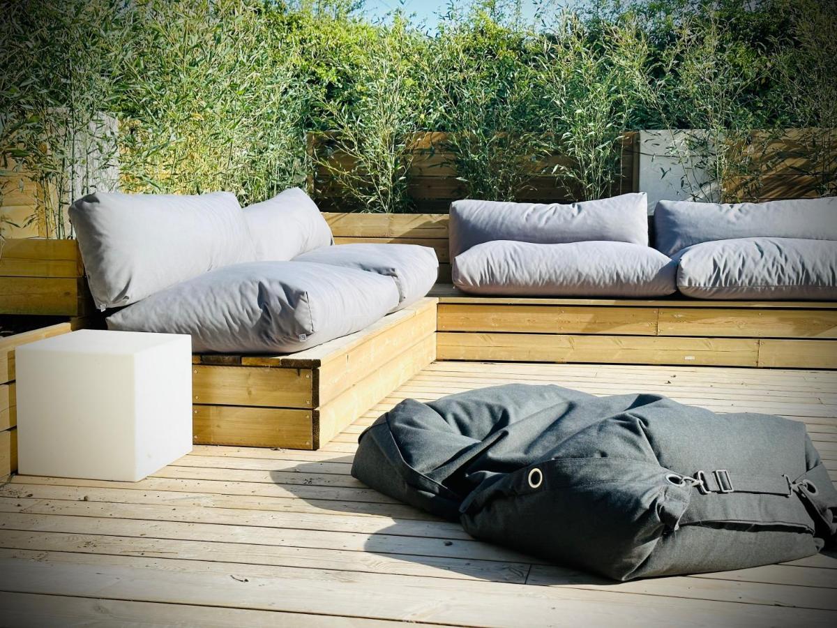 Villa O Wood & Chic Cucq Esterno foto